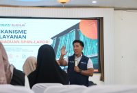 Diskominfosp Tanah Bumbu menggelar monitoring dan evaluasi SP4N LAPOR! bagi admin sekolah tingkat TK, SD, dan SMP se-Kabupaten Tanah Bumbu di Pendopo Kantor Bupati, Batulicin, Rabu (14/10/2026).