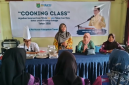 Cooking Class yang digelar Dinas Perikanan Tanah Bumbu di Aula Kantor Camat Satui, Sabtu (3/10/2026)