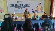 Cooking Class yang digelar Dinas Perikanan Tanah Bumbu di Aula Kantor Camat Satui, Sabtu (3/10/2026)