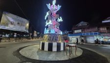 Tugu 0 KM Pelaihari yang baru saja di resmikan oleh Bupati Tanah Laut, H. Rahmat Trianto (Foto : Istimewa)