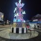 Tugu 0 KM Pelaihari yang baru saja di resmikan oleh Bupati Tanah Laut, H. Rahmat Trianto (Foto : Istimewa)