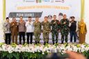 Bupati Tanah Bumbu Andi Rudi Latif menghadiri kegiatan pisah sambut guru dan tenaga kependidikan serta penyambutan kadet Universitas Pertahanan Republik Indonesia di Sekolah Rakyat Terintegrasi 1 Tanah Bumbu, Senin (12/10/2026).