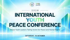 HWPL sebuah organisasi perdamaian internasional, menyelenggarakan Konferensi Perdamaian Pemuda Internasional 2026