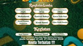 PCNU Kabupaten Banjar menggelar rangkaian kegiatan dalam rangka memperingati Hari Santri Nasional (HSN) 2026