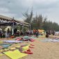 Suasana perhelatan Festival Layang-Layang 2026 sekaligus galang dana di Pantai Batakan Baru | Foto : Istimewa