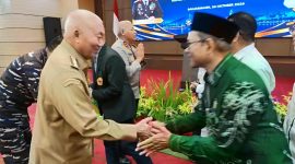 Rektor UNUKASE, Dr. Ir. H. Abrani Sulaiman, M.Sc., menghadiri Forum Silaturahmi Keamanan dan Ketertiban Masyarakat