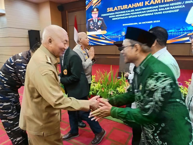 Rektor UNUKASE, Dr. Ir. H. Abrani Sulaiman, M.Sc., menghadiri Forum Silaturahmi Keamanan dan Ketertiban Masyarakat