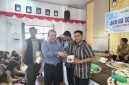 Ratusan pelajar tingkat SLTA mengikuti Aksi Go To School dalam rangka Aksi Sinergitas Merah Putih di Aula Kantor Camat Batulicin, Tanah Bumbu, Kamis (1/10/2026).